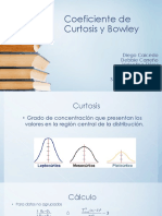 Coeficiente de Curtosis y Bowley