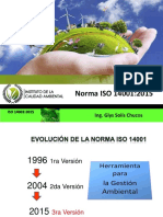 Norma ISO 14001:2015 guía para la gestión ambiental