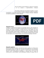 Geografía Física Geografía Humana