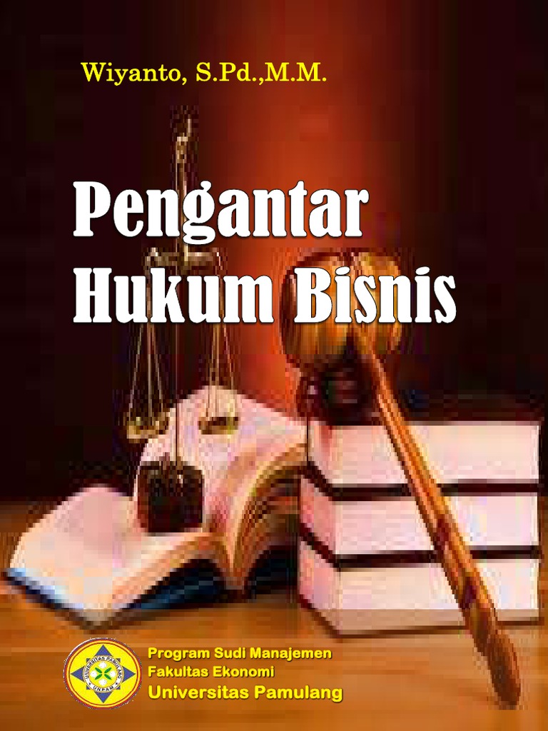 Buku Pengantar Hukum Bisnis
