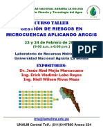 Gestión de Riesgos Microcuencas ArcGIS