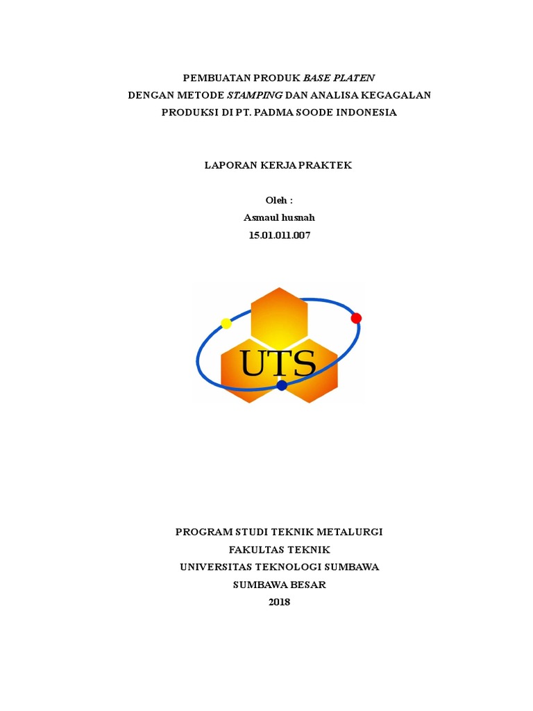 Laporan Kerja Praktek Teknik Industri Ppic Seputar Laporan