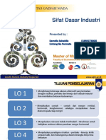 Sifat Dasar Industri: Master of Management