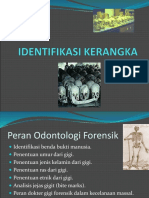 Odontologi Forensik dan Identifikasi Korban