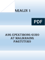 Mga Kagamitang Panturo Sa Filipino REPORT