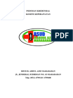 PEDOMAN KREDENSIAL KOMITE KEPERAWATAN Made in Ulish