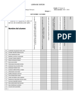 Lista de Cotejo 1er Bloque