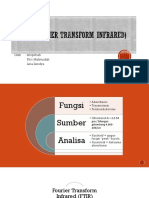 FTIR (Fourier Transform Infrared) - 1