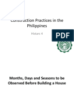 Construction Practices in The Philippines: Histarc 4