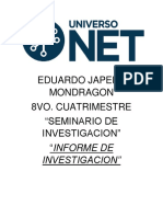 Informe de Investigacion