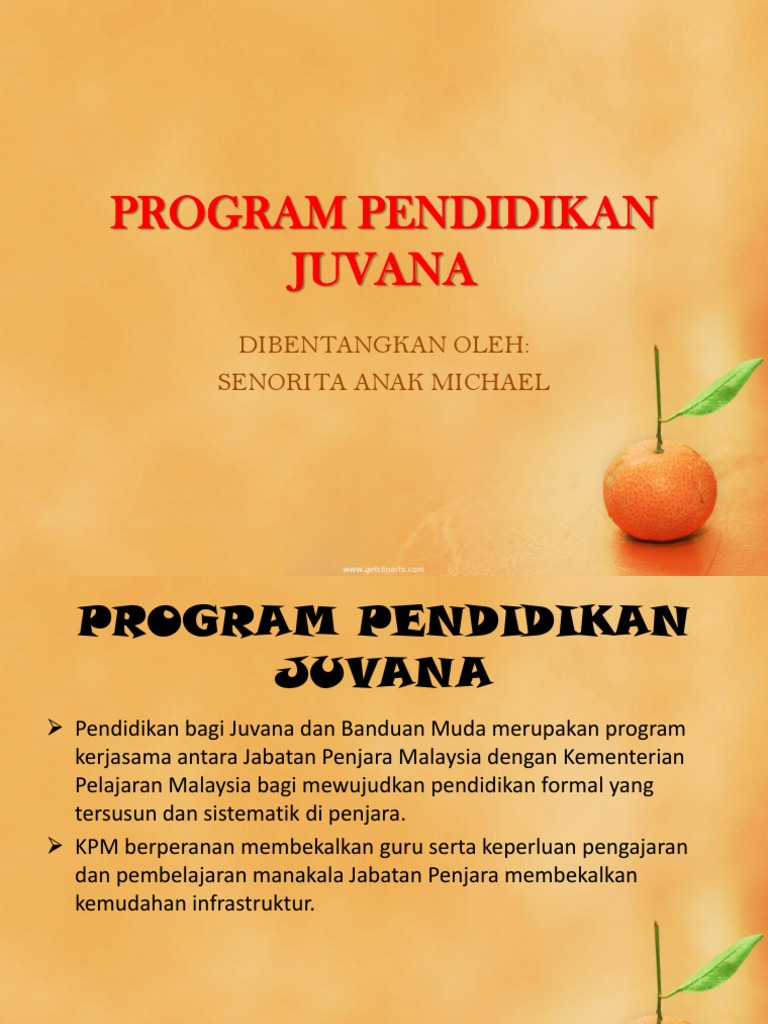 Program Pendidikan Juvana