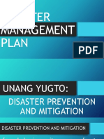 Disaster Management Plan