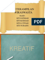 Keterampilan Wiraswasta