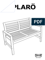 Applaro Bench With Backrest Outdoor AA 61789 15 Pub