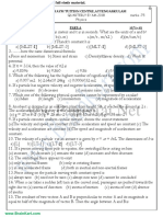 11th Physics - Unit 1,2 Model Question Paper - TamilNadu TN State Board English Medium - Brainkart.com