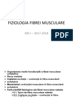 Fiziologia Fibrei Musculare MD I 17 18
