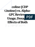 Citicoline Vs Alpha-Gpc