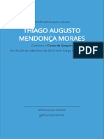 Certificado Do Thiago