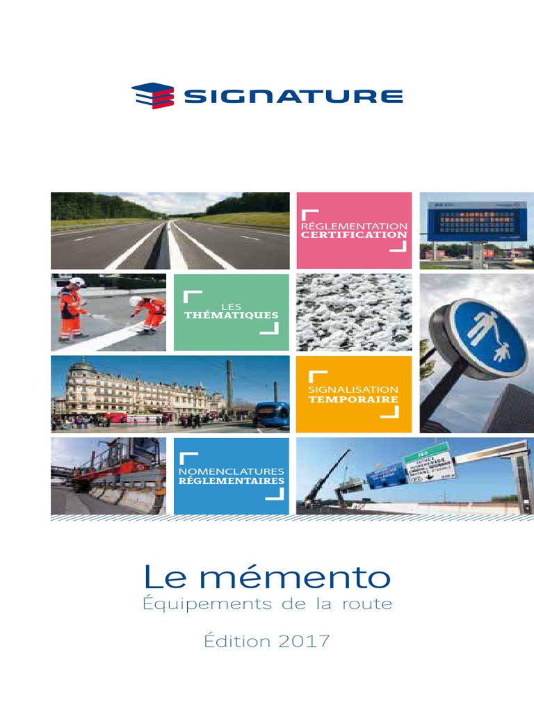 Signalisation Routière : Normes et Réglementation | PDF | Flexion ...