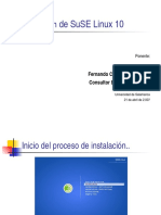 Instalacion de SuSe Linux 10