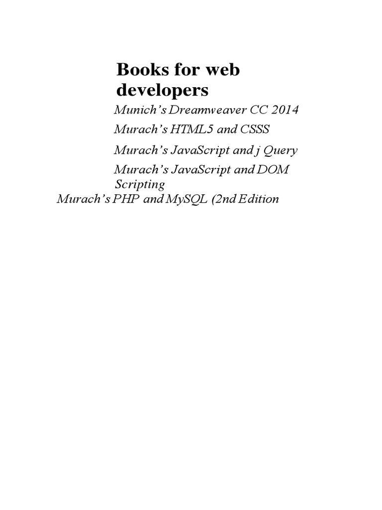 Web Development Resources Overview | PDF | Art