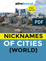 Ebook Nicknames of Cities