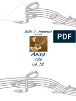 Julio S. Sagreras - Anita Op 32 (Vals) PDF