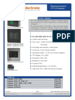 Industrial Monitor Cybelec Control DNC CNC