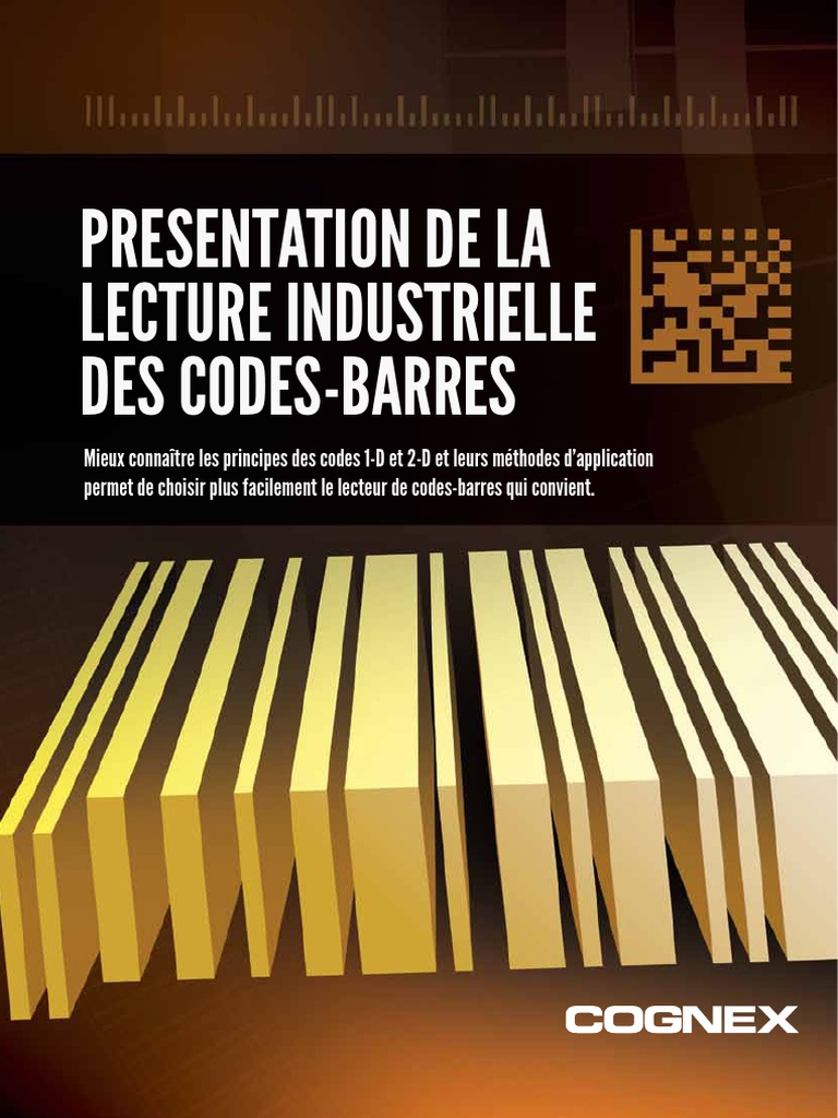 Presentation De La Lecture Industrielle Des Codes Barres