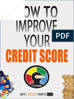 How To Improve Your Credit Score Ebook
