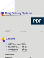 Drug Delivery Course