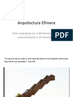 13 ArquitecturaEfimera