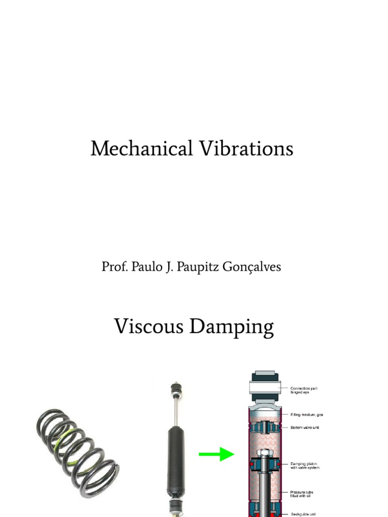 Mechanical Vibrations and Damping Analysis | PDF | Science ...