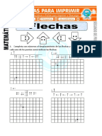 Ficha de Flechas para Segundo de Primaria