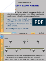 III - STATIKA Balok Gerber - PPT Zet