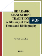 A Glossary of Technical Terms and Bibliography. (Brill, HdO, 2001)