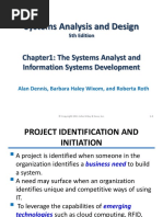 Systems Analysis and Design: Chapter1: The Systems Analyst and Information Systems Development