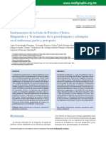 Algoritmo DX y TX Preeclampsi y Eclampsia