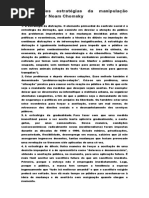 As Grandes Estratégias Da Manipulação Midiáta Por Noam Chomsky