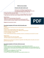 Diff Dx Lab Case Studies: Ortho & Neuro Diagnoses