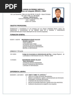 Curriculum Vitae 2018