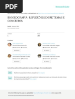 Biogeografia Reflexoes Sobre Temas e Conceitos
