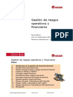 Gestión de riesgos operativos y financieros en banca