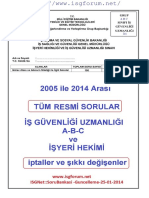 Resmi Soru Bankası 537 Sayfa Tek PDF Iptal Ve Şık Değişenler 2005-2013 - 21 ARALIK DAHİL