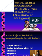 Kaedah - Panduan Kertas Kerja