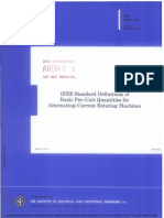 IEEE Standard Definitions of Basic Per-Unit Quantities For Alternating-Current Rotating Machines