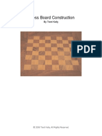 Chess Board Construction: by Trent Kelly