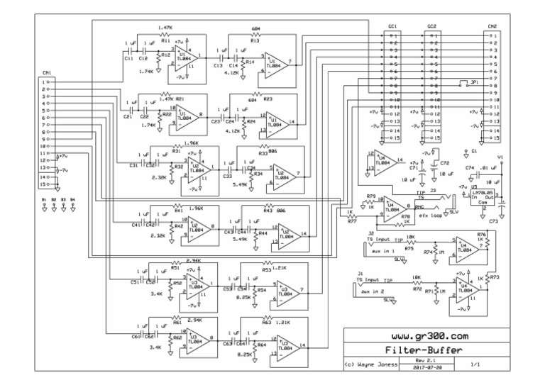 Subsonic Filter GK3 Schematic PDF