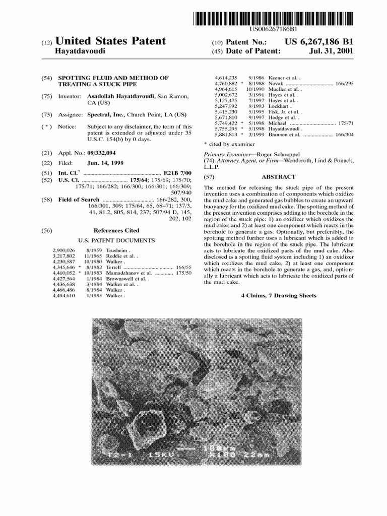 Spotting Fluids PDF Sodium Hydroxide Hydrogen Peroxide