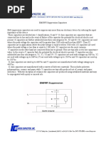 EMI RFI Suppression Capacitors Film IEC 60384-14 International Standard